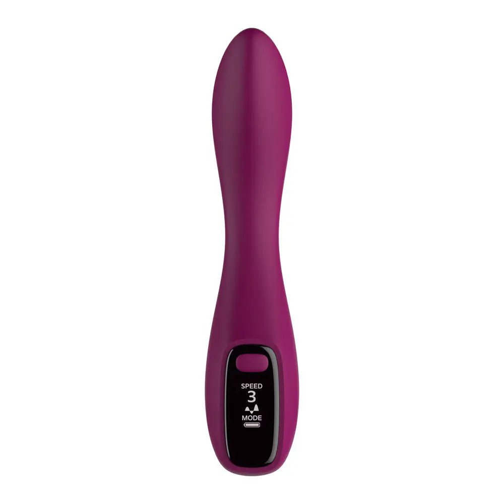 Shop affordable quality Passion Play G-Spot Vibrator with LED Screen - 19.2 cm USB Rechargeable G-Spot Vibrator - Discreet Intimate Essentials - VIBRATORS - Passion Play