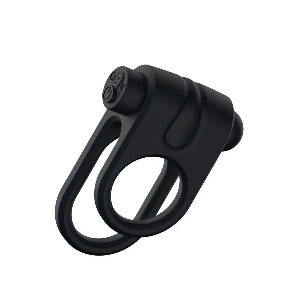 Passion Play Silicone Vibrating Dual Cockring -  USB Rechargeable Cock & Balls Ring Passion Play Discreet Intimate Essentials.