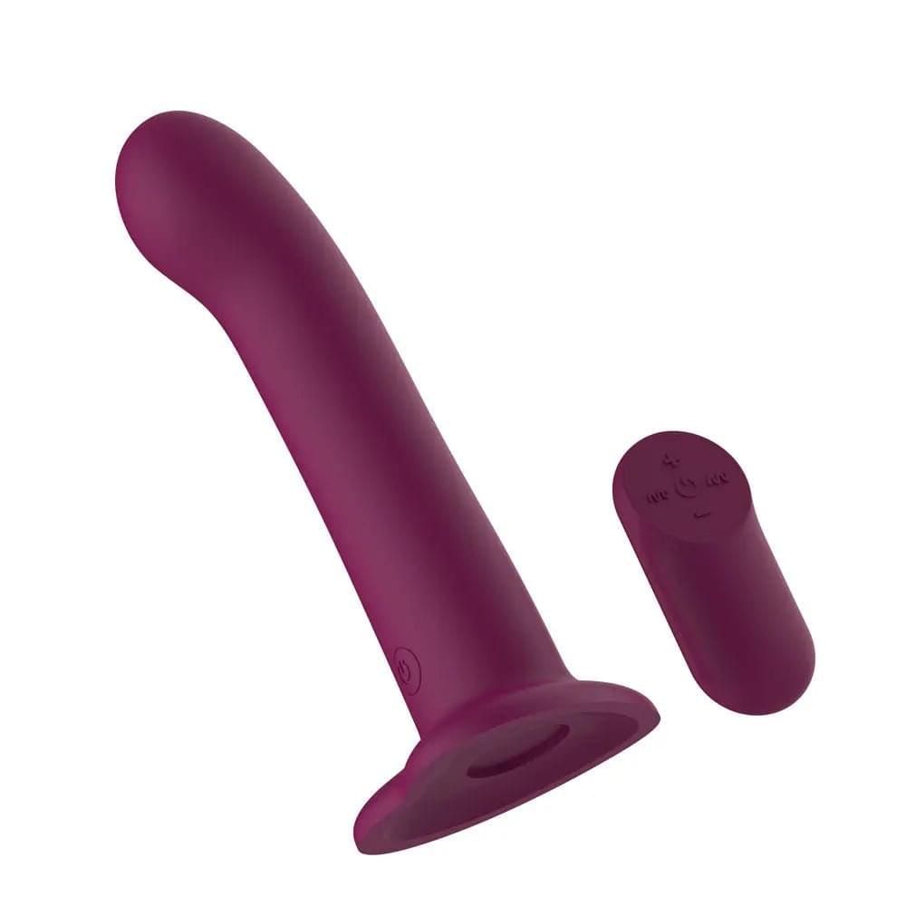 Passion Play Vibrating Dildo -  -  18.2 cm USB Rechargeable Vibrating Dildo with Wireless Remote Passion Play Discreet Intimate Essentials.