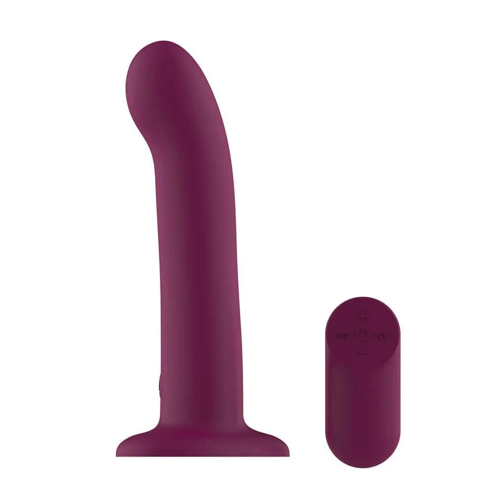 Passion Play Vibrating Dildo -  -  18.2 cm USB Rechargeable Vibrating Dildo with Wireless Remote Passion Play Discreet Intimate Essentials.