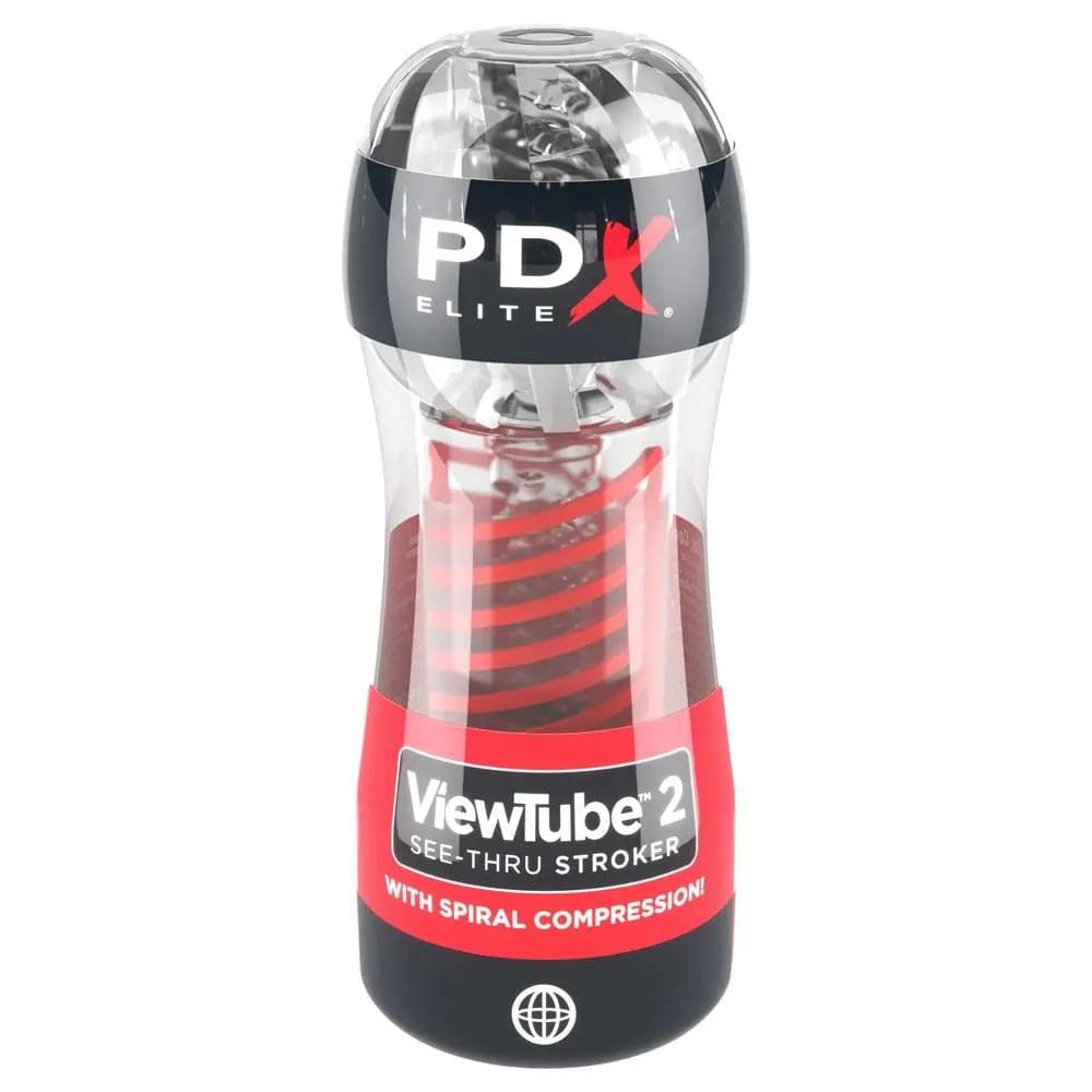 PDX Elite Viewtube 2 -  Stroker Pipedream Discreet Intimate Essentials.
