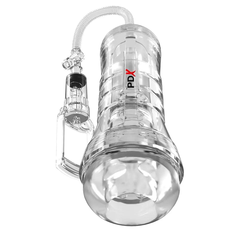 PDX Elite ViewTube Vac XXL Pump Stroker -  Vagina Stroker with Suction Pump Pipedream Discreet Intimate Essentials.