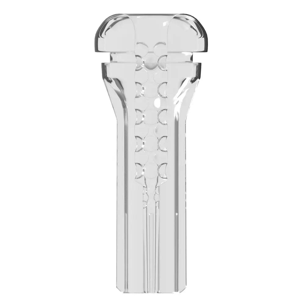 PDX Elite ViewTube XXL LED Stroker - Clear Stroker with LED Lights Pipedream Discreet Intimate Essentials.