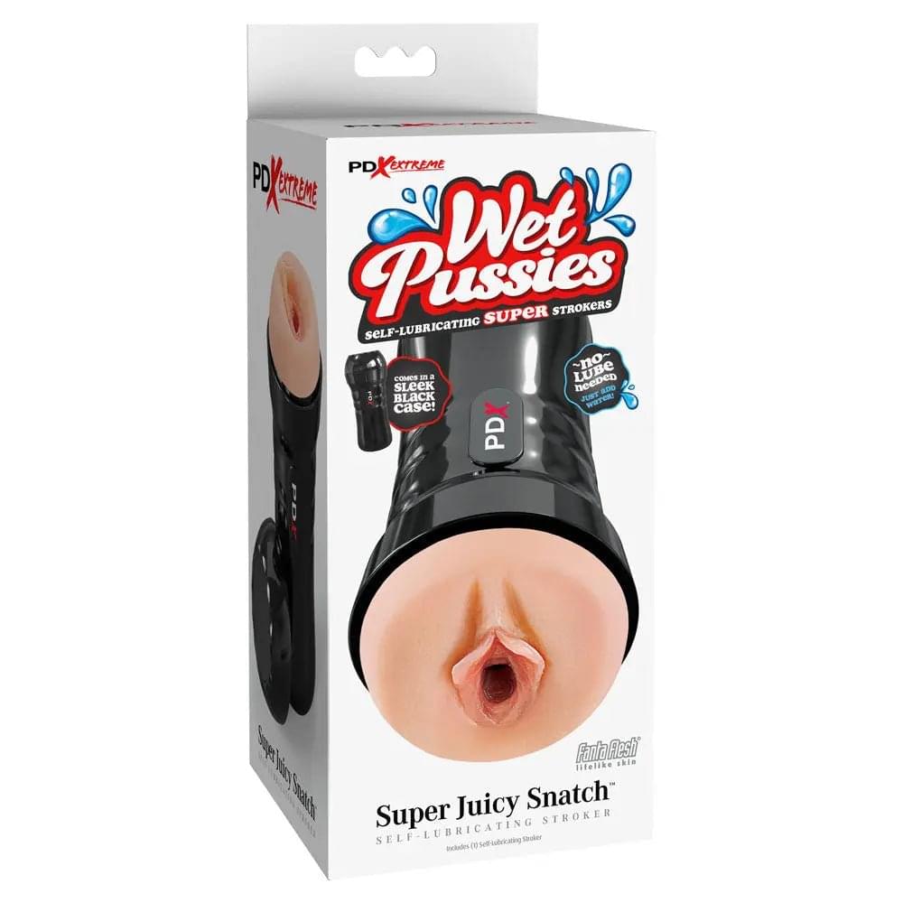 PDX Extreme Wet Pussies - Super Juicy Snatch -  Vagina Stroker Pipedream Discreet Intimate Essentials.