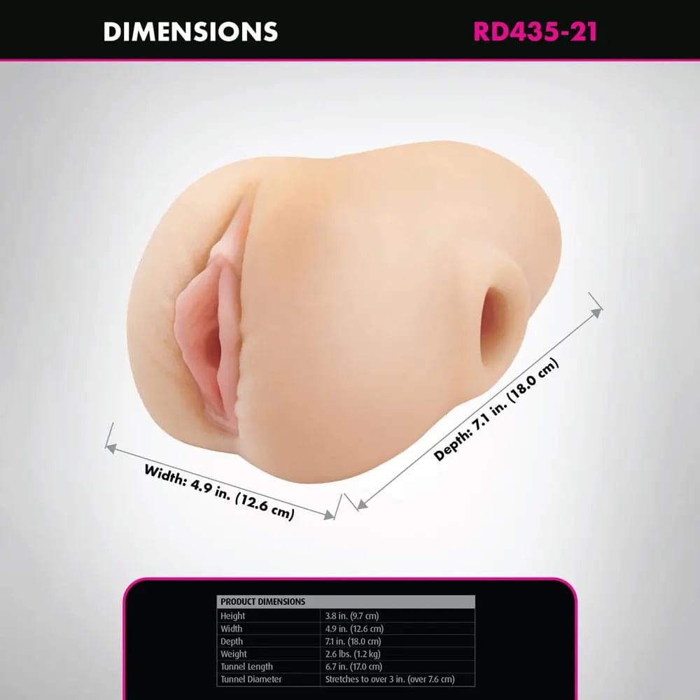PDX Plus Pussy Pounder Squeeze Stroker -  -  Vagina Stroker Pipedream Discreet Intimate Essentials.