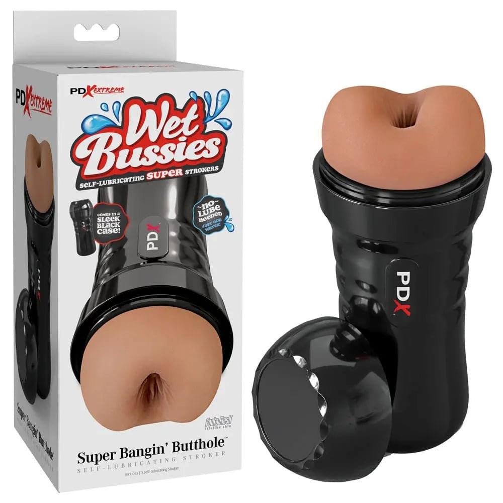 PDX Wet Bussies Super Bangin Butt -  -  Anal Stroker Pipedream Discreet Intimate Essentials.