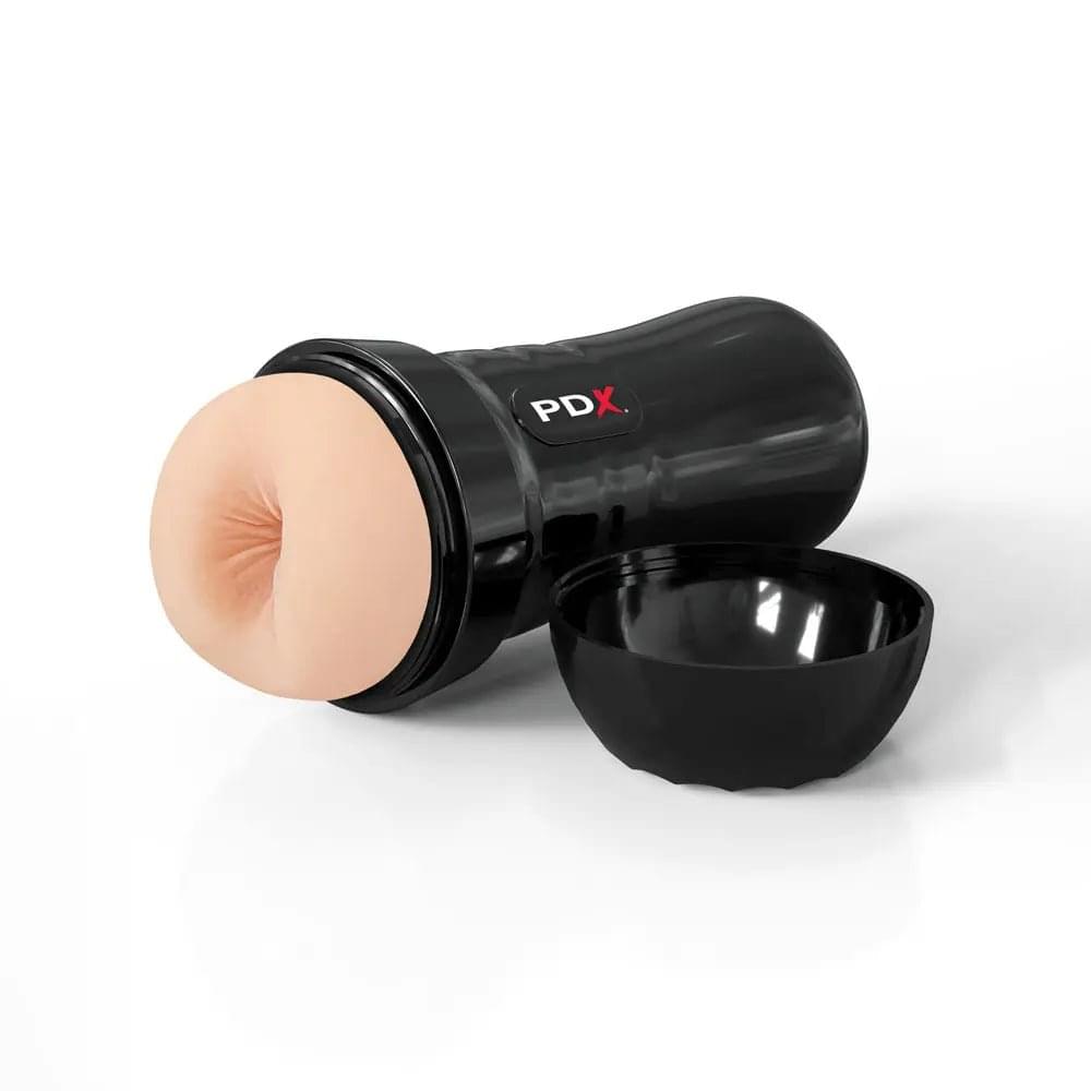 PDX Wet Bussies Super Bangin Butt - Light -  Anal Stroker Pipedream Discreet Intimate Essentials.