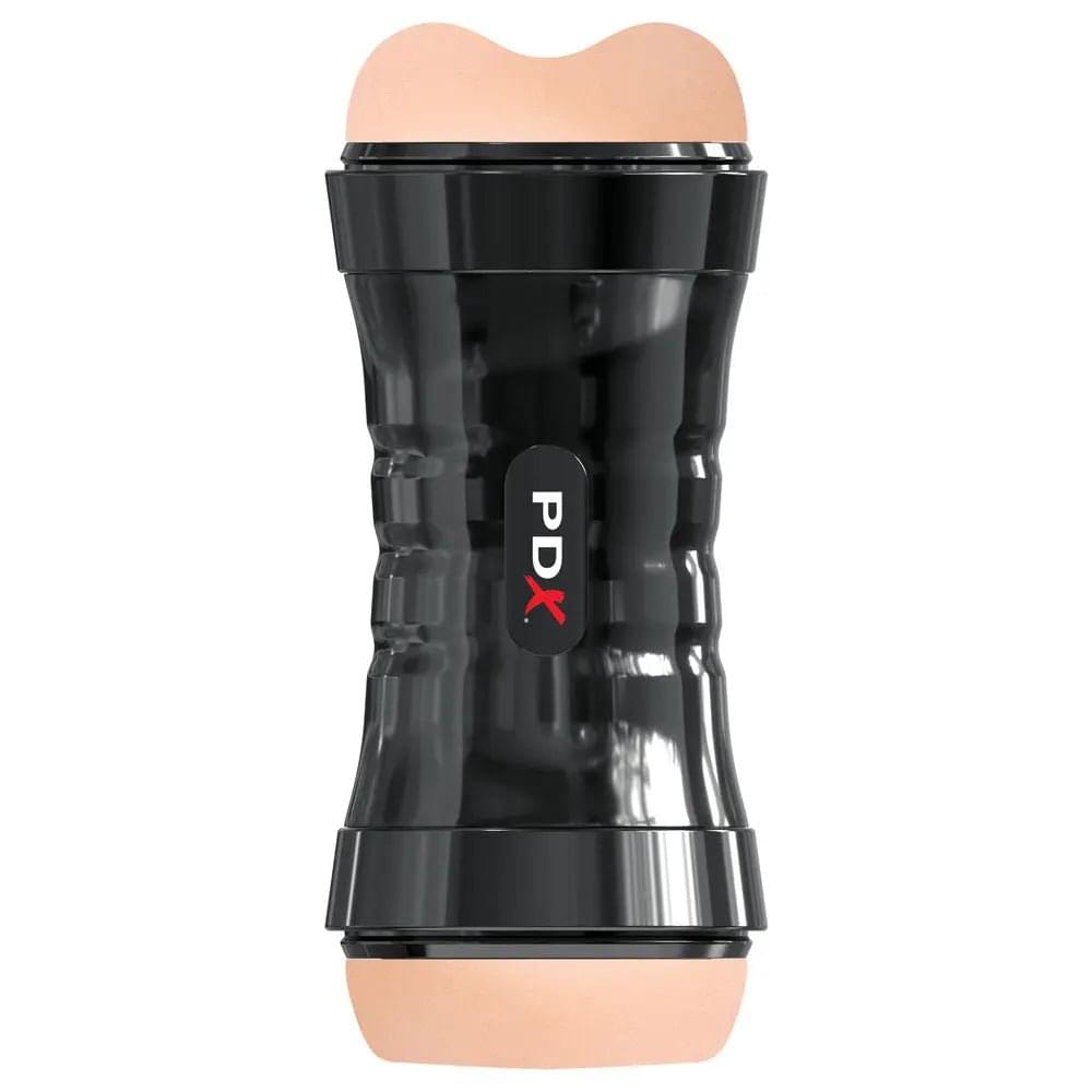 PDX Wet Pussies Super Flip-A-Pussy Over - Light -  Dual Ended Stroker (Vagina & Ass) Pipedream Discreet Intimate Essentials.