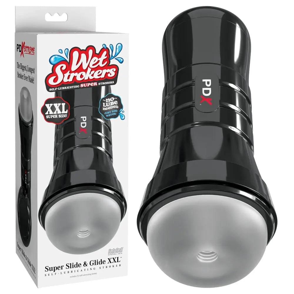 PDX Wet Pussies - Super Slide & Glide XXL -  Stroker Pipedream Discreet Intimate Essentials.