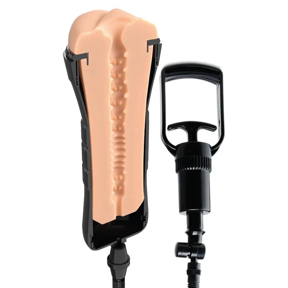 PDX Wet Pussies Super Sucker XXL Stroker -  -  Vagina Stroker with Suction Pump Pipedream Discreet Intimate Essentials.