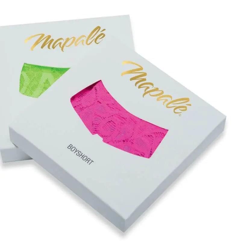 Peekaboo Crotchless Thong Black Mapale Discreet Intimate Essentials.