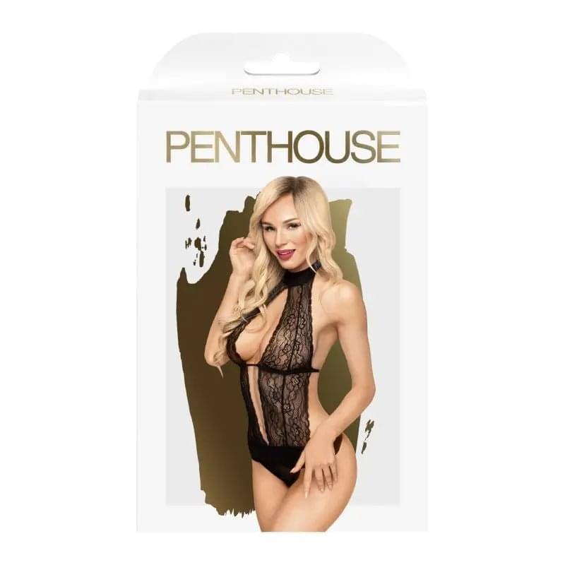 Perfect Lover Bodysuit Black Penthouse Discreet Intimate Essentials.
