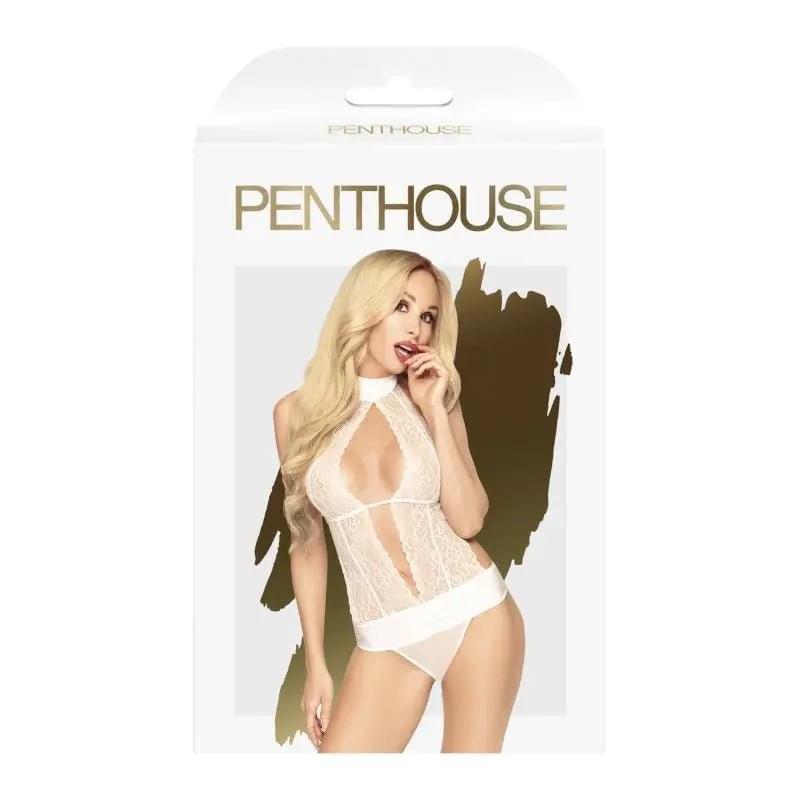 Perfect Lover Bodysuit White Penthouse Discreet Intimate Essentials.