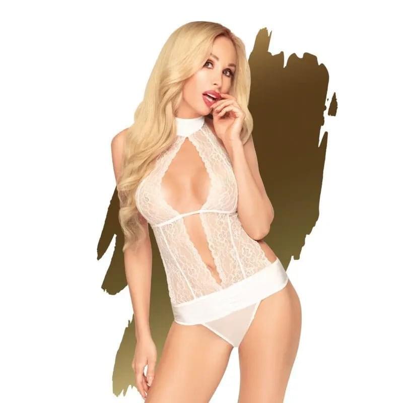 Perfect Lover Bodysuit White Penthouse Discreet Intimate Essentials.