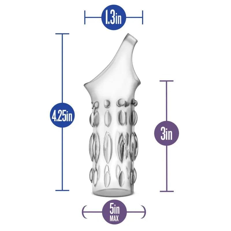 Performance Studded Sleeve Ring -  -  Penis Sleeve Blush Novelties Discreet Intimate Essentials.
