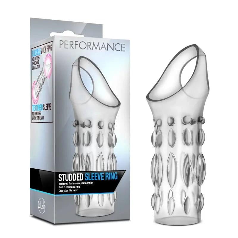 Performance Studded Sleeve Ring -  -  Penis Sleeve Blush Novelties Discreet Intimate Essentials.