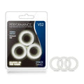 Shop affordable quality Performance VS2 Pure Premium Silicone Cockrings - Glow In Dark Small Cock Rings - Set of 3 - Discreet Intimate Essentials - COCK RINGS - Blush Novelties