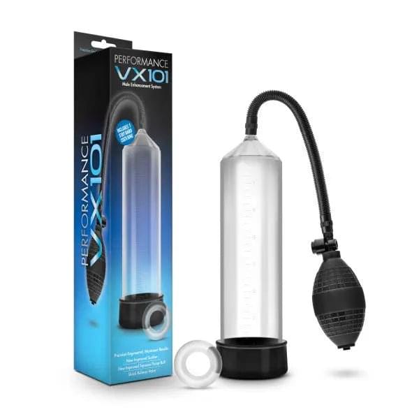 Performance VX101 Male Enhancement Pump - Clear Penis Pump Blush Novelties Discreet Intimate Essentials.