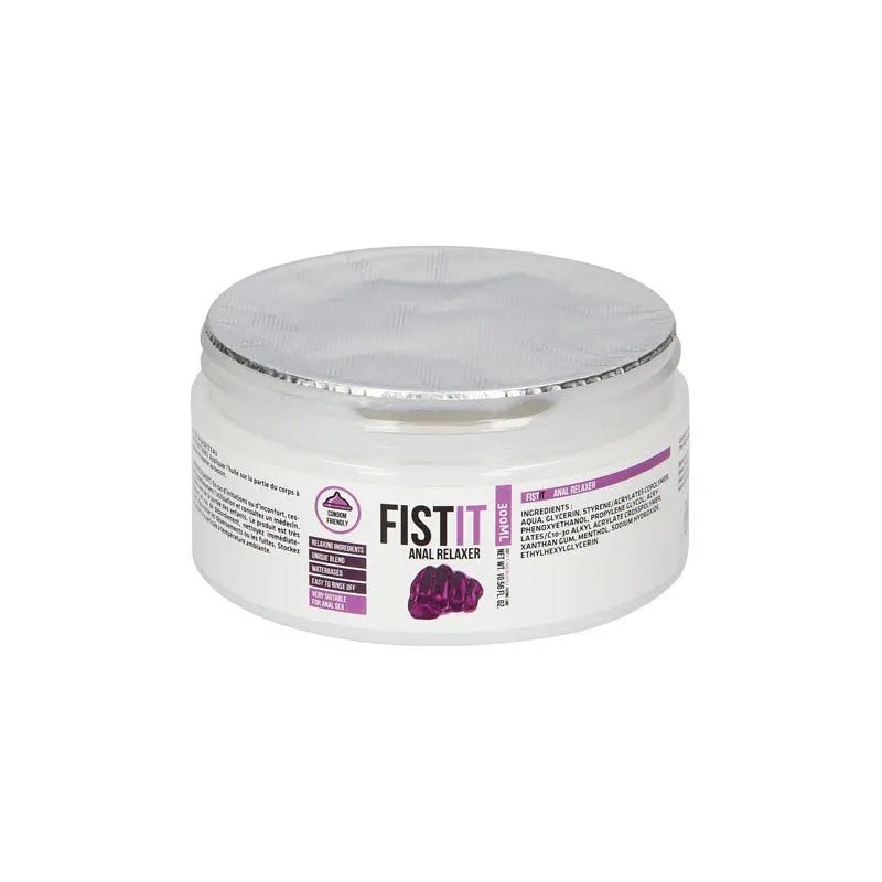 Shop affordable quality PHARMQUESTS Fist-It Anal Relaxer - 300ml - Water Based Relaxing Lubricant - 300 ml Tub - Discreet Intimate Essentials - LOTIONS & LUBES - Shots Toys