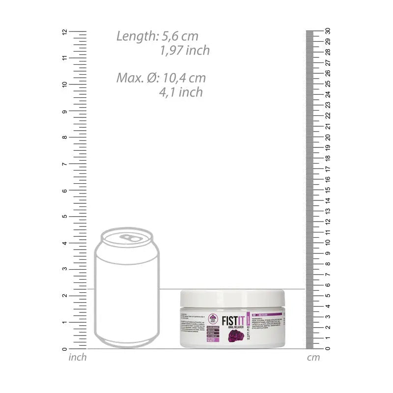 Shop affordable quality PHARMQUESTS Fist-It Anal Relaxer - 300ml - Water Based Relaxing Lubricant - 300 ml Tub - Discreet Intimate Essentials - LOTIONS & LUBES - Shots Toys