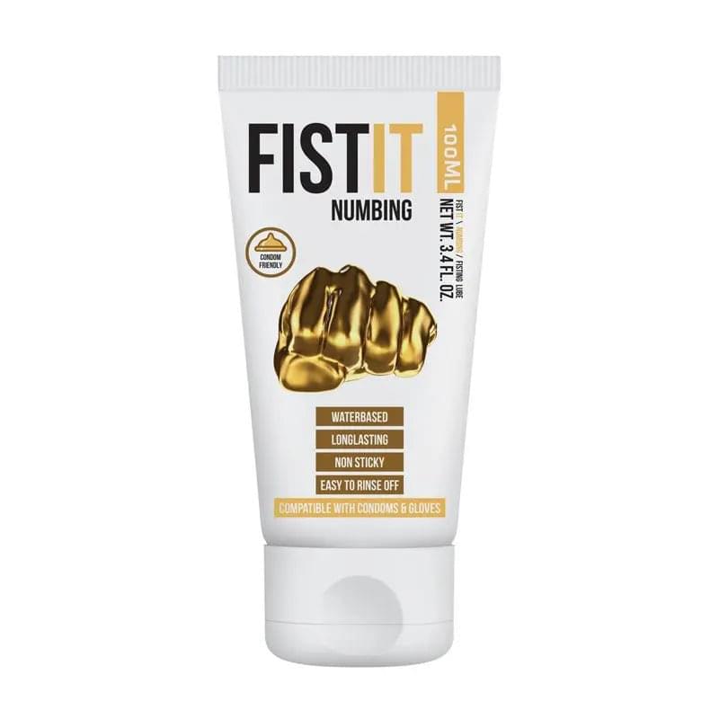 PHARMQUESTS Fist-It Desensitiser - 100 ml - Water Based Numbing Lubricant - 100 ml Tube Shots Toys Discreet Intimate Essentials.