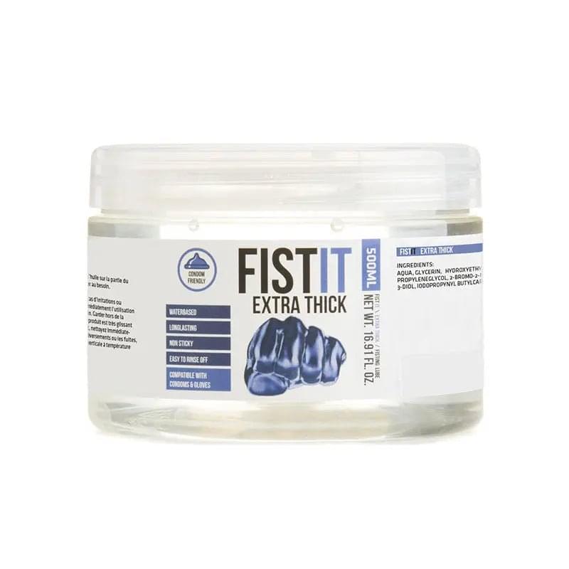 Pharmquests Fist-It Extra Thick - Thick Water Based Lubricant - 500 ml Tub Shots Toys Discreet Intimate Essentials.
