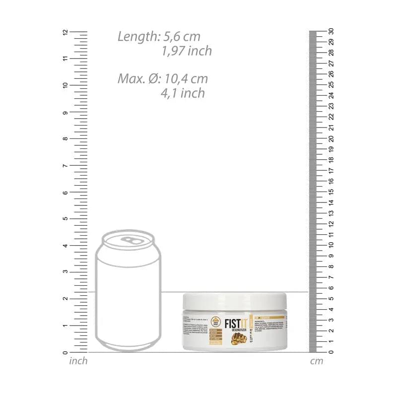 PHARMQUESTS Fist-It Numbing - 300 ml - Water Based Numbing Lubricant - 300 ml Tub Shots Toys Discreet Intimate Essentials.