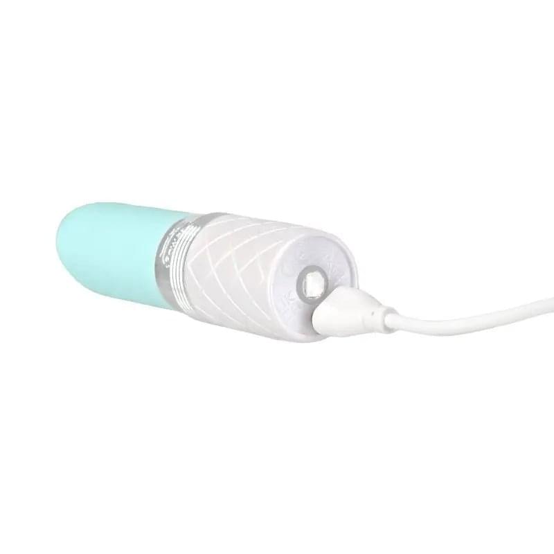 Pillow Talk Lusty Flickering Massager Teal Pillow Talk Discreet Intimate Essentials.