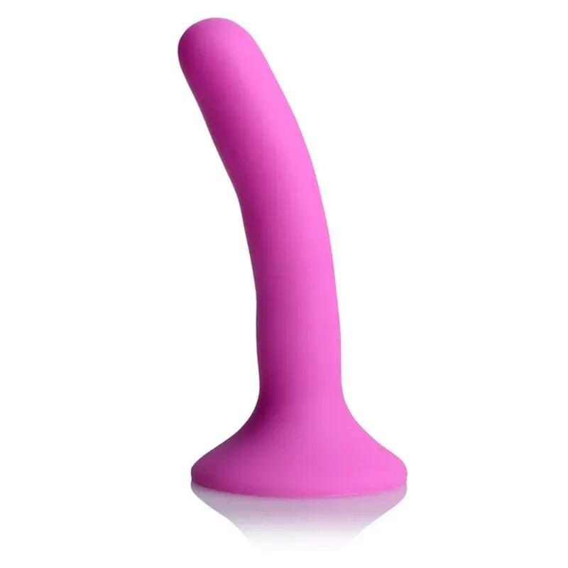 Pink Silicone Strap-On Dildo Small Strap U Discreet Intimate Essentials.