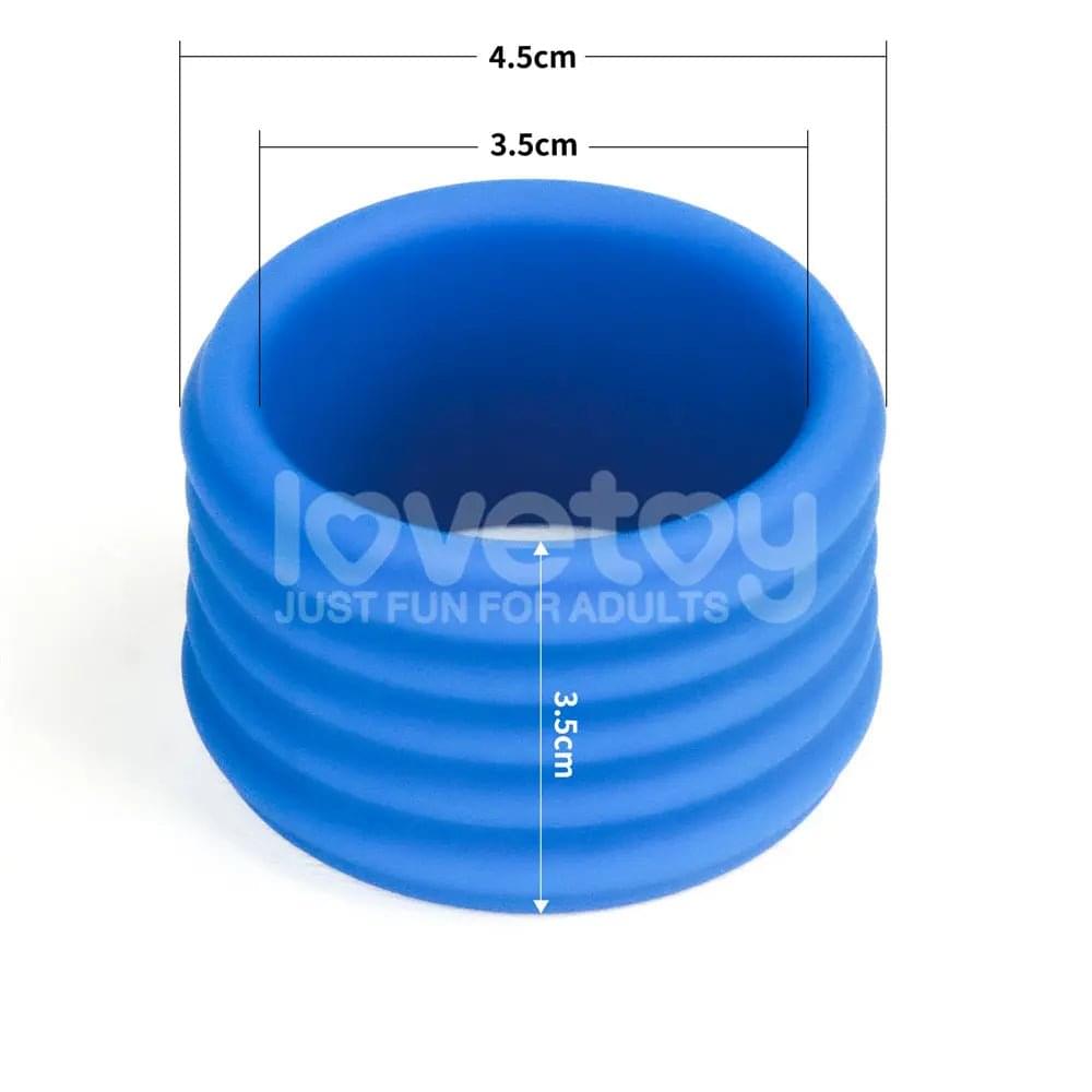 Pinnacle Pro Deep Rib Grip -  Cock Ring Lovetoy Discreet Intimate Essentials.