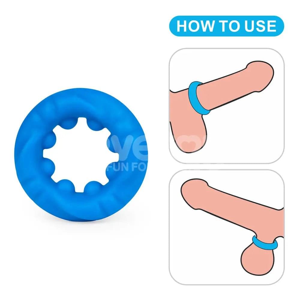 Pinnacle Pro Ridge Bump Stretcher -  Cock Ring Lovetoy Discreet Intimate Essentials.