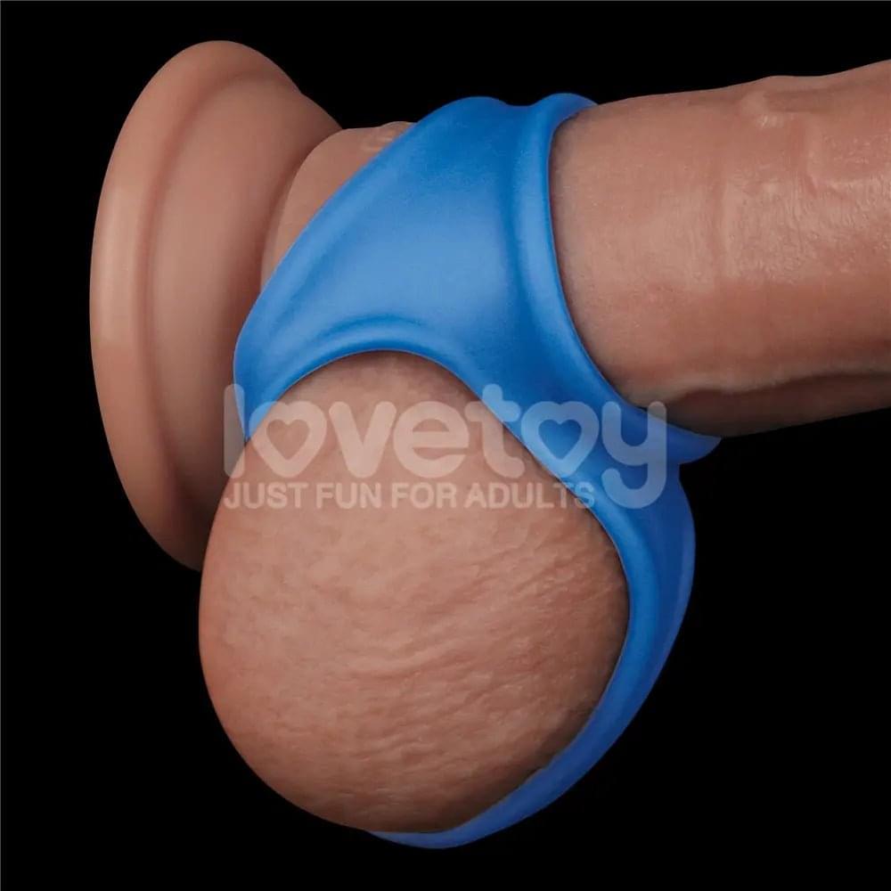 Pinnacle Pro Trio Grip Enhancer -  Cock & Balls Ring Lovetoy Discreet Intimate Essentials.