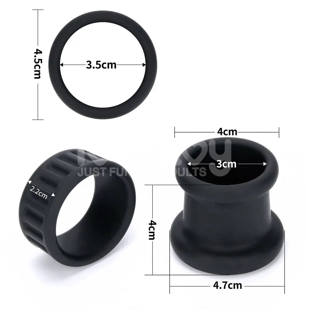 Shop affordable quality Pinnacle Pro Twin Grip Enhancer - Cock & Balls Ring - Discreet Intimate Essentials - COCK RINGS - Lovetoy