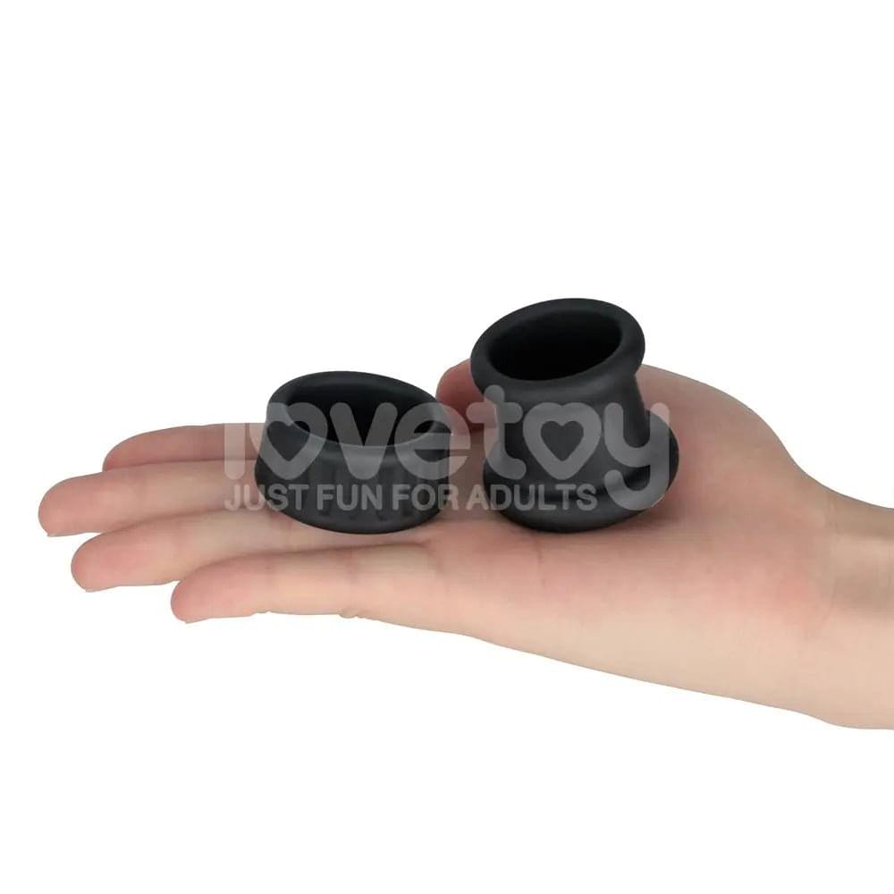 Pinnacle Pro Twin Grip Enhancer -  Cock & Balls Ring Lovetoy Discreet Intimate Essentials.