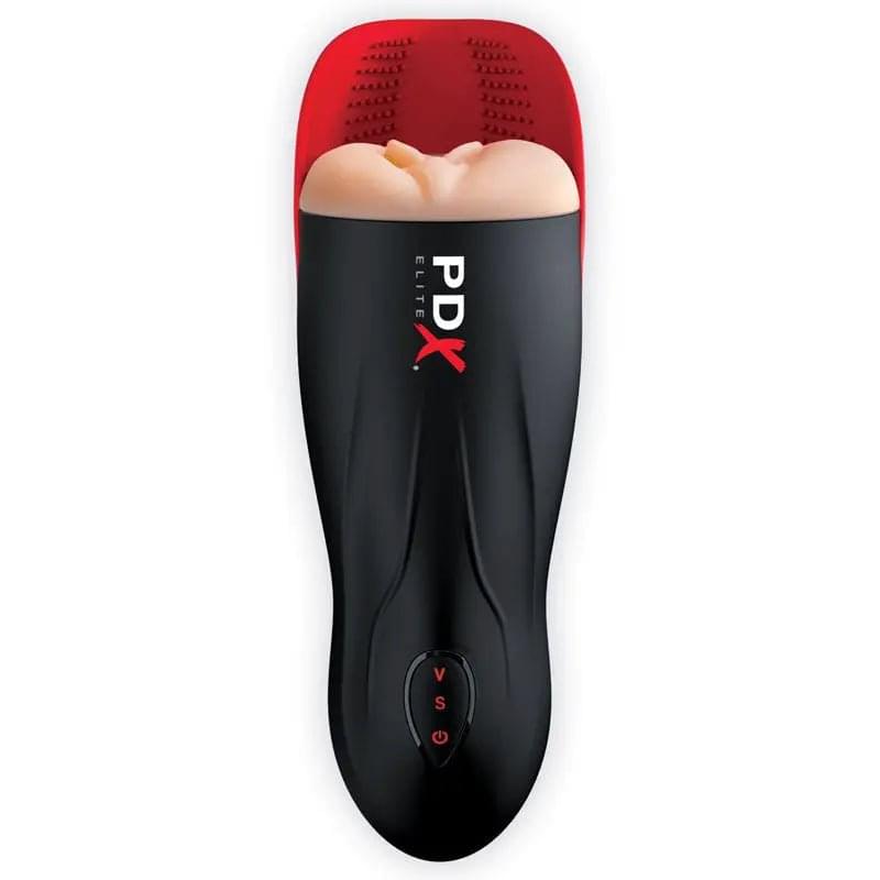 Pipedream Extreme Toys Elite Fuck-O-Matic - USB Rechargeable Sucking Masturbator Pipedream Discreet Intimate Essentials.