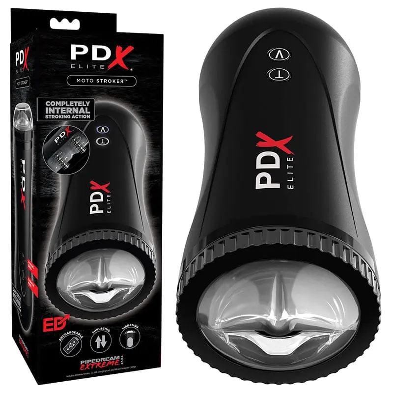 Pipedream Extreme Toyz Elite Moto Stroker -  Powered Masturbator Pipedream Discreet Intimate Essentials.
