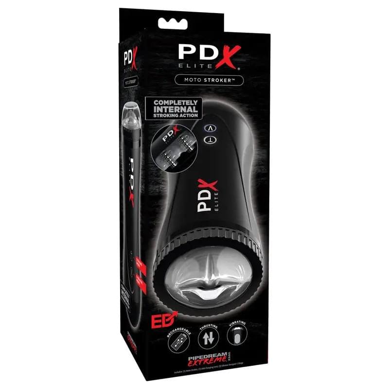 Pipedream Extreme Toyz Elite Moto Stroker -  Powered Masturbator Pipedream Discreet Intimate Essentials.