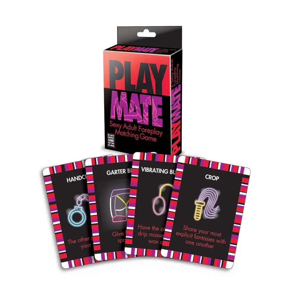 Play Mate - Foreplay Card Game Little Genie Discreet Intimate Essentials.