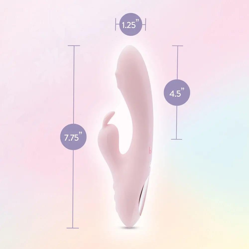 Play With Me - Fairy Flutter -  19.7 cm USB Rechargeable Rabbit Vibrator Blush Novelties Discreet Intimate Essentials.