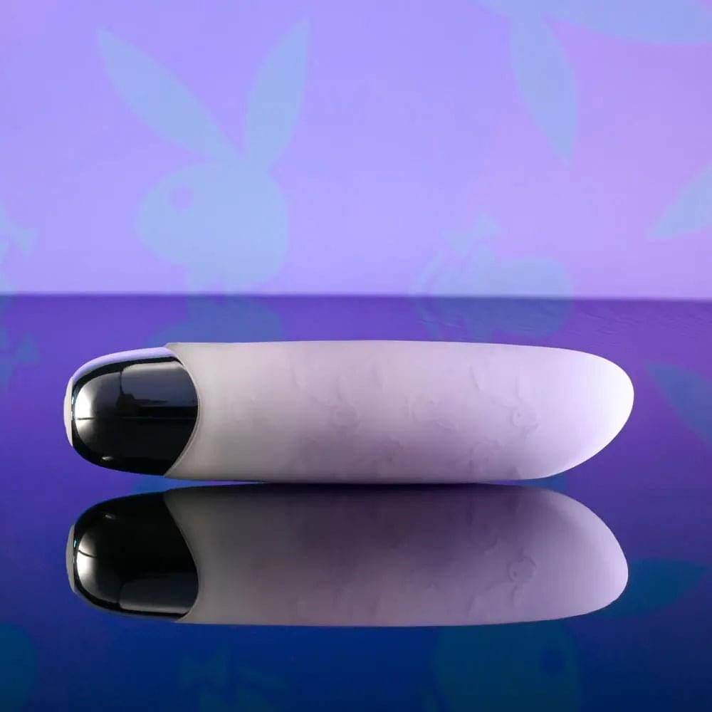 Playboy Pleasure BUNNY BUNCH - Pearl 11.3 cm USB Rechargeable Bullet Playboy Pleasure Discreet Intimate Essentials.
