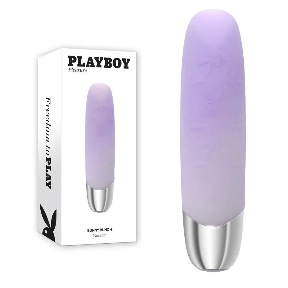 Shop affordable quality Playboy Pleasure BUNNY BUNCH - Pearl 11.3 cm USB Rechargeable Bullet - Discreet Intimate Essentials - BULLETS & EGGS - Playboy Pleasure