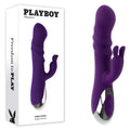 Shop affordable quality Playboy Pleasure BUNNY PUNCH - 24.4 cm USB Rechargeable Twirling Rabbit Vibrator - Discreet Intimate Essentials - VIBRATORS - Playboy Pleasure