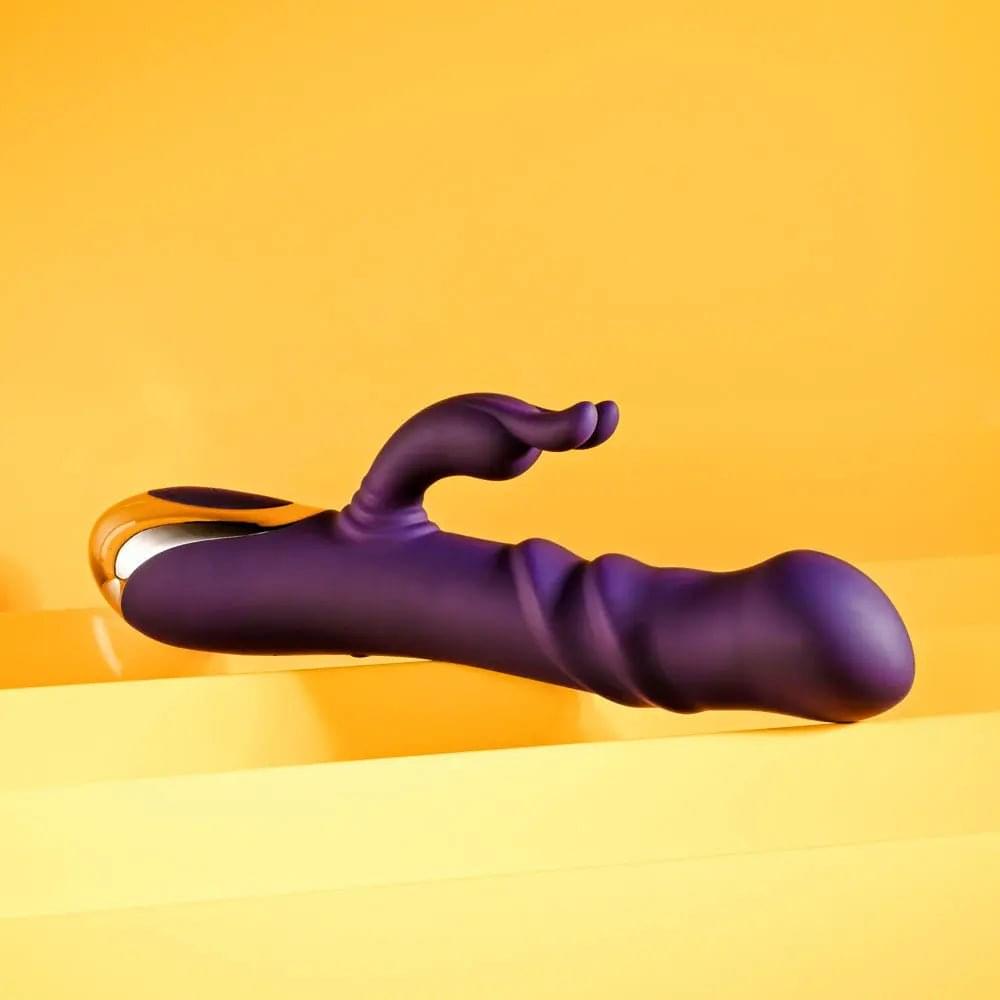 Playboy Pleasure BUNNY PUNCH -  24.4 cm USB Rechargeable Twirling Rabbit Vibrator Playboy Pleasure Discreet Intimate Essentials.