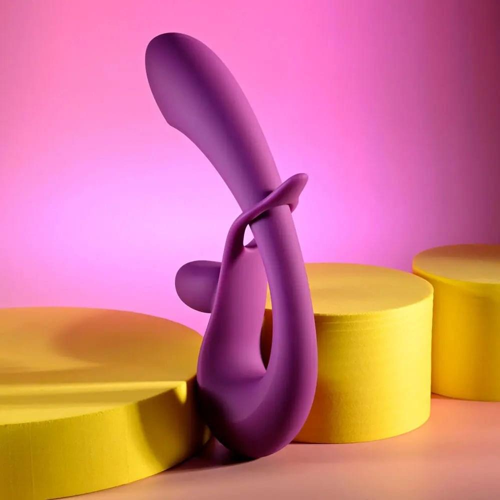 Playboy Pleasure CHA CHA SLIDE -  20 cm USB Rechargeable Rabbit Vibrator Playboy Pleasure Discreet Intimate Essentials.