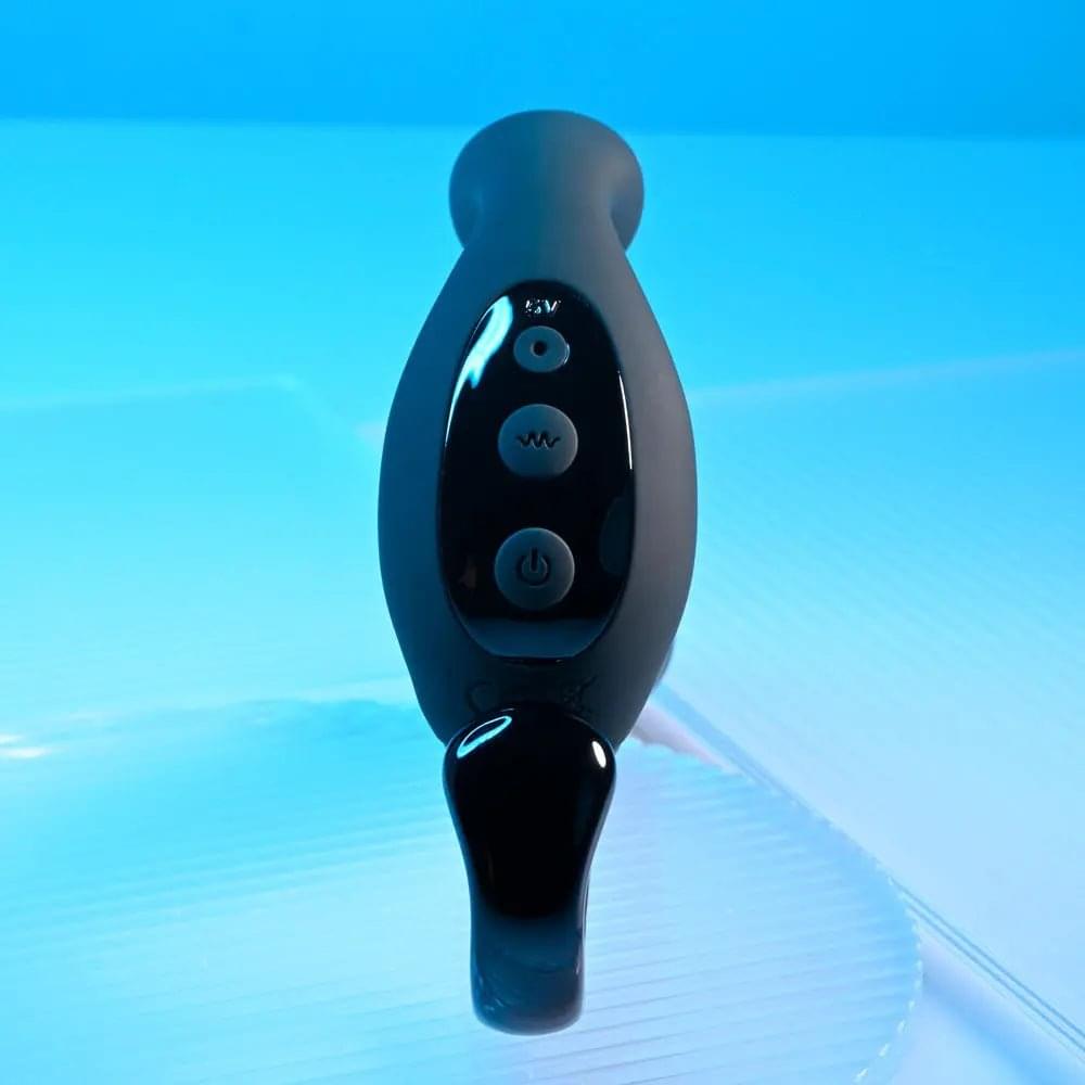 Playboy Pleasure COME HITHER -  13.2 cm USB Rechargeable Vibrating Prostate Massager with Wireless Remote Control Playboy Pleasure Discreet Intimate Essentials.