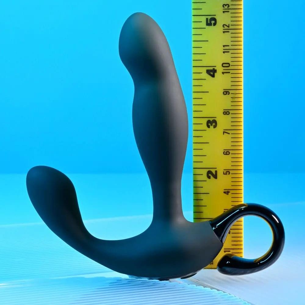 Playboy Pleasure COME HITHER -  13.2 cm USB Rechargeable Vibrating Prostate Massager with Wireless Remote Control Playboy Pleasure Discreet Intimate Essentials.