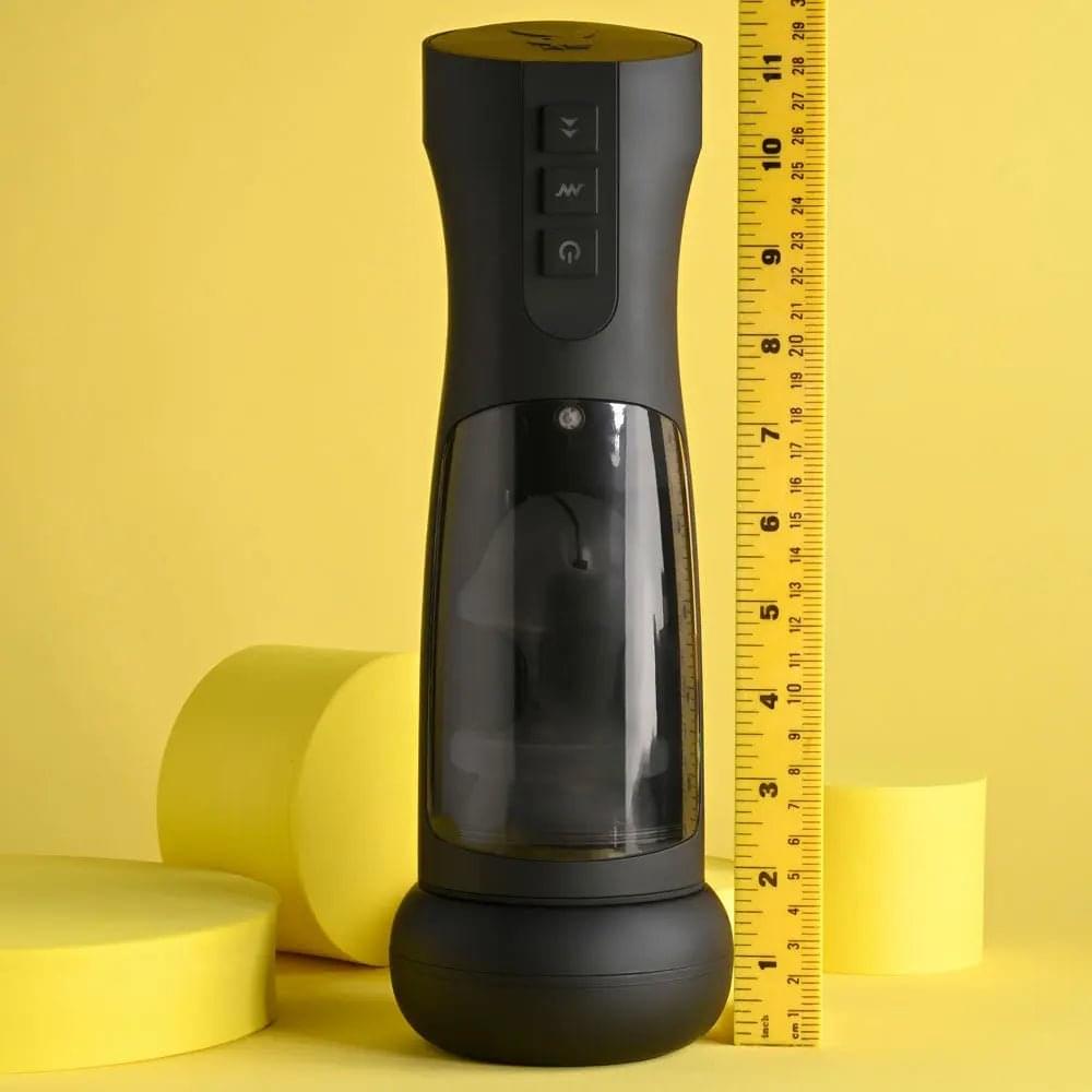 Playboy Pleasure END GAME - USB Rechargeable Vibrating & Self Sanitising Stroker Playboy Pleasure Discreet Intimate Essentials.