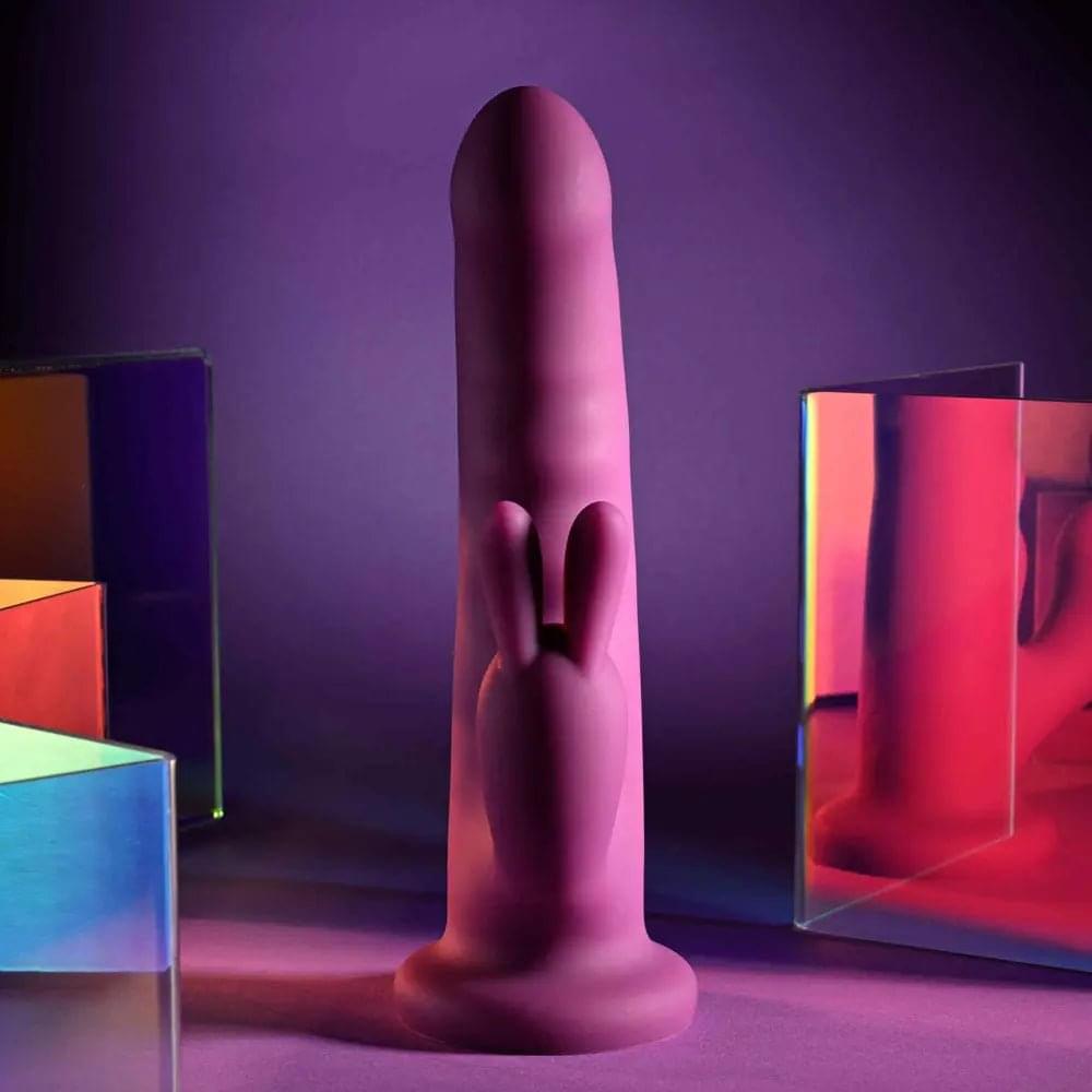 Playboy Pleasure FLUFFLE -  19.7 cm USB Rechargeable Rabbit Vibrator Playboy Pleasure Discreet Intimate Essentials.