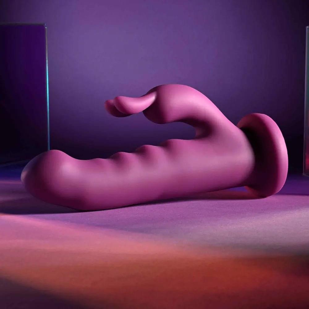 Playboy Pleasure FLUFFLE -  19.7 cm USB Rechargeable Rabbit Vibrator Playboy Pleasure Discreet Intimate Essentials.