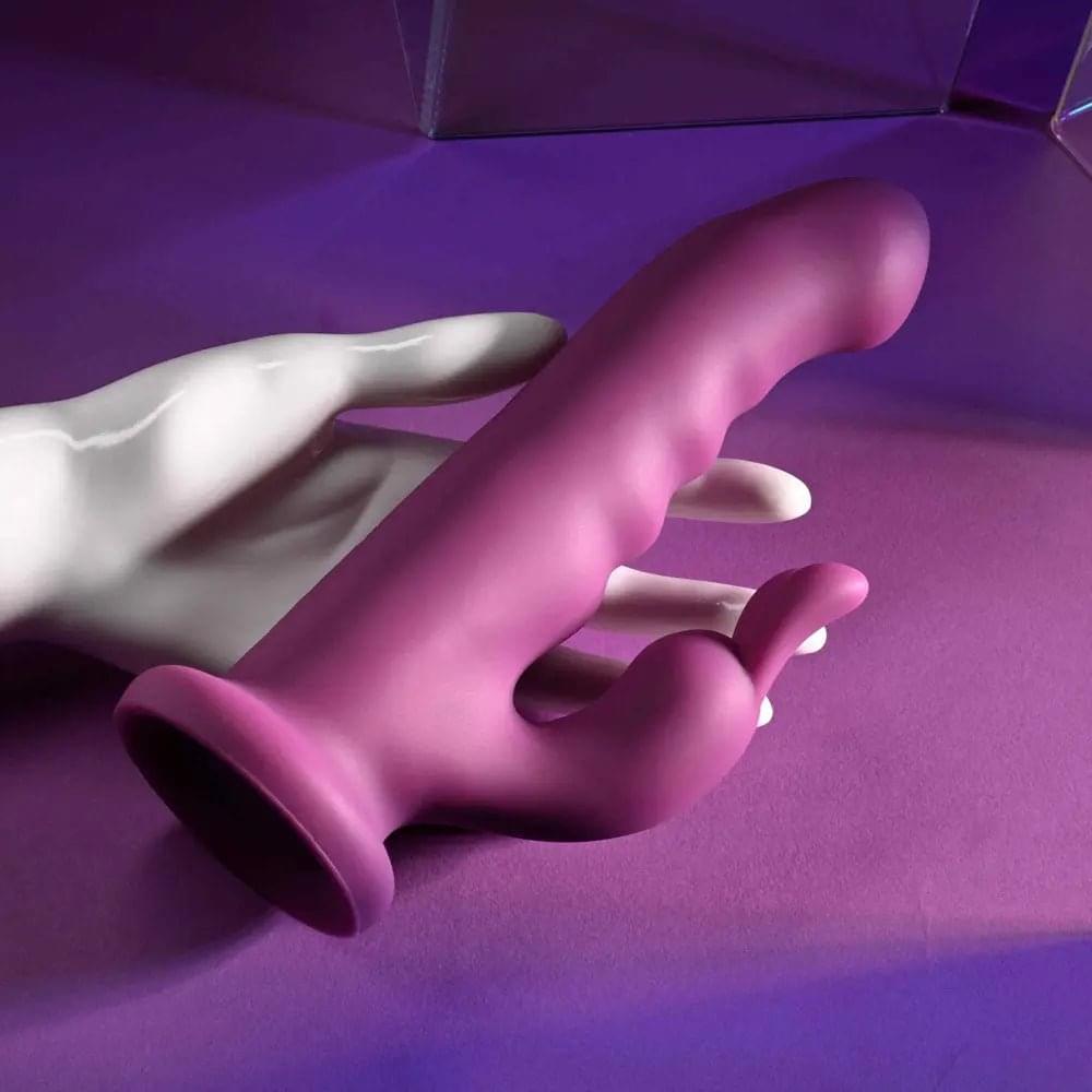 Playboy Pleasure FLUFFLE -  19.7 cm USB Rechargeable Rabbit Vibrator Playboy Pleasure Discreet Intimate Essentials.